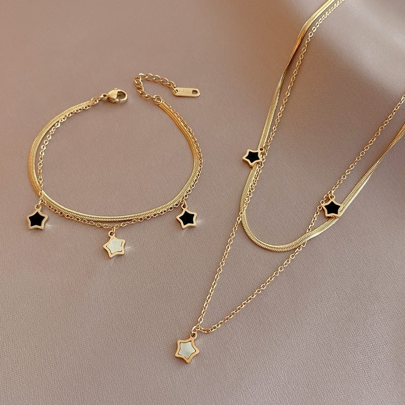 Conjunto Estrela Multicamadas — Aço Titânio